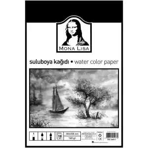 Sudor Südor Sulu Boya Kağidi 35 * 50 Cm 160 Gr. 10 Yaprak