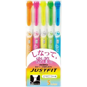 Zebra, Highlighter Fit 5 Colors, Wkt17-5C, 5li, 5 Renk