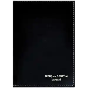 Etika Teftiş Denetim Defteri 192 Sayfa Sert Kapak 23x32 cm