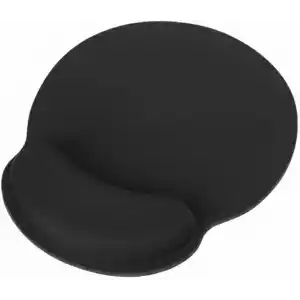 ComfiPad Bilek Destekli Konfor Kaymaz Ergonomik Mouse Pad Siyah Siyah