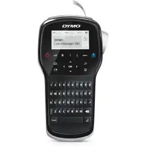 Dymo Label Manager 280P, Elde Taşınır PC Bağlantılı ve Şarj edilebilir Etiketleme Makinesi (6/9/12 mm D1 şeritlerle uyumlu kullanım) - S0968920