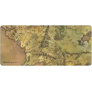 EXVEGA XXL Profesyonel Mouse Pad 90x40 (Midd Earth Map, The Lord Of The Rings: The Fellowship Of The Ring)