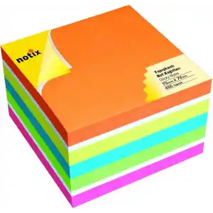 Notıx Neon 6 Renk Küp 450 Yp 75X75