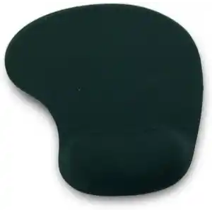 Coverzone Bilek Destekli Mouse Pad Kumaş Yüzey Kaymaz Alt Taban Kullanıcı Dostu Şık ve Rahat Tasarım Fare Altlığı (Siyah)