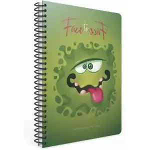 Gıpta 187577 Defter A4 Face To Face Spiralli 80 Yaprak Kareli 4244