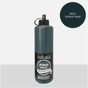 Cadence H-052 Oxford Yeşili 500 Ml Multısurface Hybrıd Akr. Oxford Yeşili Tek Ebat