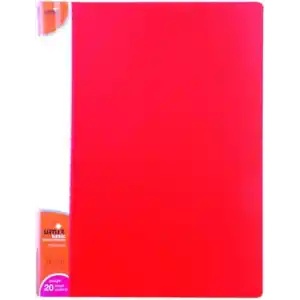 UMIX BASIC SUNUM DOSYASI 20Lİ KIRMIZI