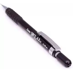 Pentel A315-A Pentel A315-A (0.5 Mm) Genel Kullanım İçin Mekanik Kurşun Kalem (120a3), Siyah