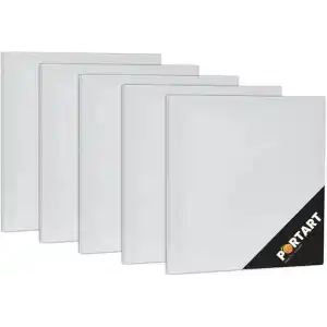 PORTART Tuval 15x15 cm 5li Paket