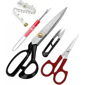 Çelik Profesyonel Kumaş Kesim Makası Set 8 No 20CM