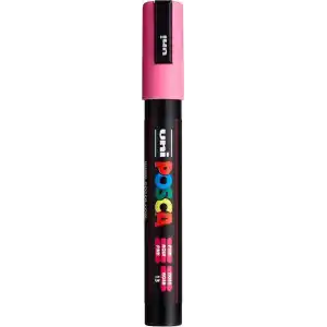 Uni-Ball PC-5M Su Bazlı Poster Markörü, Pembe