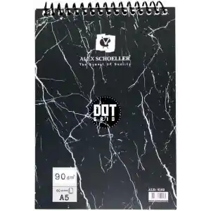ALEX SCHOLLER A5 90 GR 60 LI DOT GRID ÇİZİM DEFTERİ ALX:9162