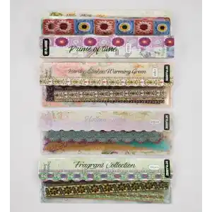 Şeffaf Vintage Bordür Scrapbook Sticker Seti 20 Adet