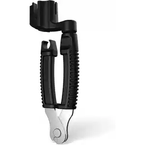 Planet Waves DAddario Accessories Pro-Winder - Gitar Teli Sargısı, Kesici, Köprü Pimi Çekici, Üstün Ergonomik Hepsi Bir Arada Alet, Germe İçin, Siyah