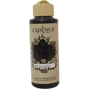 Cadence Style Matt Mat Akrilik Boya 9060 Siyah 120Ml Tek Ebat