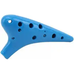 Valkyrie Ocarina 12 Delik Ocarina Alto C Ocarina Flüt Ocarina Sualtı Müzik Nefesli Enstrüman PEMBE