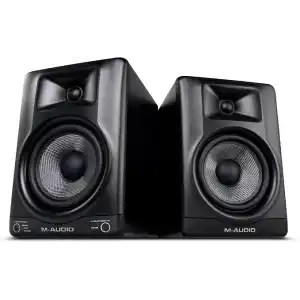 M-AUDIO BX5 BT - 5 DSP Destekli, Bluetooth Bağlantılı, Applikasyon Kontrollü Amplifikatörlü Stüdyo Hoparlörleri (Çift)
