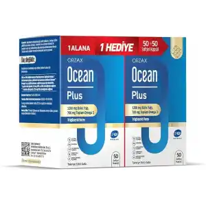 Ocean Plus 1200 Mg Omega3 Balık Yağı 100 Kapsül