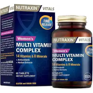 Nutraxin Womens Multi Vitamin Complex 60 Tablet Takviye Edici Gıda