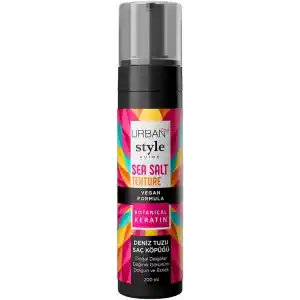 URBAN Care Style Guide Deniz Tuzu Doğal Dalga Sağlayan Şekillendirici Saç Köpüğü 200 ml- Vegan