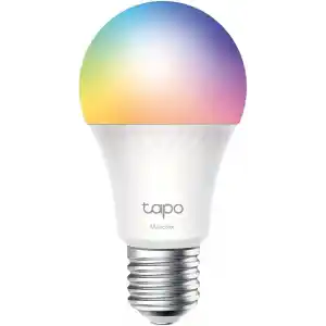 Tapo TP-Link L535E, Matter Wi-Fi LED Akıllı Ampul, Çok Renkli, E27,75W 806 Amazon Alexa ve Google Home ile Çalışır, Renk Değiştirilebilir, Hub Gerekmez