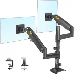 North Bayou NB H180 Ergonomic Profosyonel 17-35 inch Monitör Standı 2026 Versiyon (Matte Charcoal)