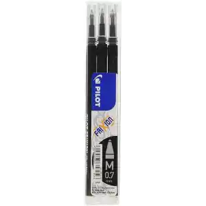 Pilot Frixion Ball Kalem Yedeği 0.7 Siyah 3 lü BLS