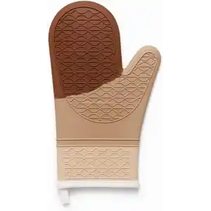 Busstier%100 Silikon Fırın Eldiveni, Isıya Dayanıklı Yanmaz Mutfak Tutacağı, Kaymaz Su Geçirmez Barbekü ve Izgara Eldiveni, Profesyonel Tencere Tavası Tutamacı, Yüksek Sıcaklık Koruyucu