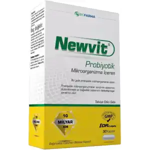 Rc Farma Newvit Probiyotik 30 Kapsül
