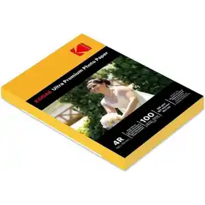 Kodak RGP4RRC-260-10X15 Inkjet Fotoğraf Kağıdı, 100 Adet, Mürekkepli Yazıcı Uyumlu
