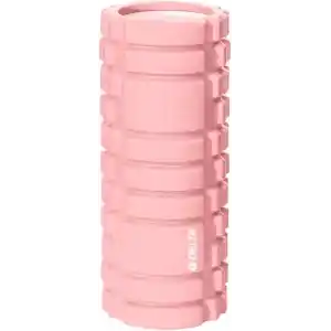 Delta Unisex Tırtıklı Foam Roller Fr 3304, Açık Pembe Yüksek Yoğunlukta Orta Sert Deluxe Masaj Köpüğü Pilates Masaj Rulosu