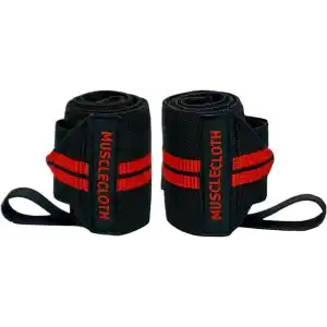 MuscleCloth Pro Wrist Wraps 2li Paket Renkli