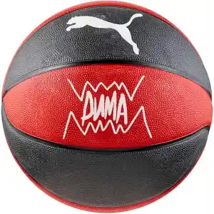 PUMA teamJAWS Basketball Unisex Yetişkin Top PUMA Red-Puma Black 7