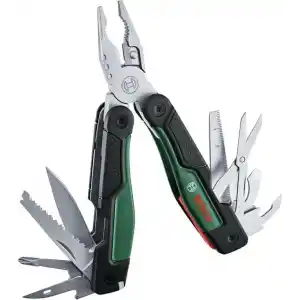 Bosch 16sı 1 arada çok amaçlı alet saklama çantalı, paslanmaz çelik, 158 x 68 x 25 mm