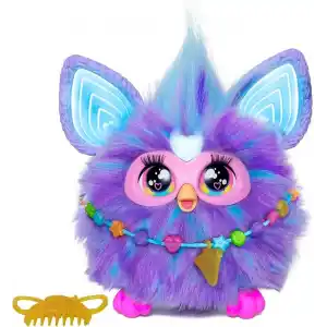 Furby Mor İnteraktif Pelüş Oyuncak - İngilizce versiyonu