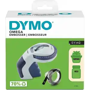 Dymo Omega etiket kabartma aleti, sezgisel döner klik sistemli ergonomik kabartma aleti