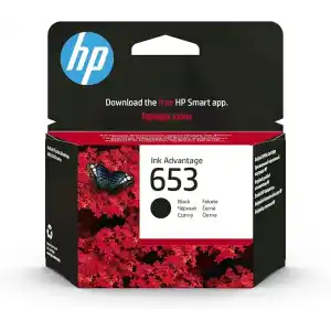 HP 653 Siyah Mürekkep Kartuş 360 Sayfa (3YM75AE)