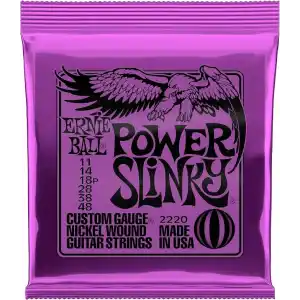 Ernie Ball Power Slinky Elektro Gitar Teli - Kalınlık 11-48