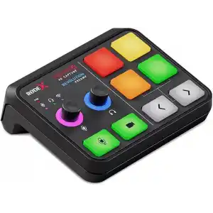 RØDE Streamer X – Profesyonel Entegre Ses Kartı ve 4K Video Capture Kartı, XLR Bağlantılar