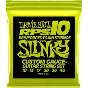 Ernie Ball Normal Slinky Rps Nikel Yara Elektro Gitar Telleri, Ölçü 10-46