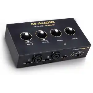 M-AUDIO M-TRACK DUO HD - Mac, PC, iOS ve Android için Pro-Grade 2x2 USB-C Ses Arabirimi