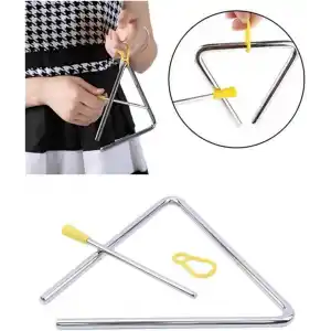 Chroma Üçgen Zil 10 Cm Çelik Üçgen Zil