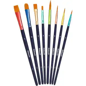 Pelikan Lot de 8 pinceaux synthétiques de qualité supérieure