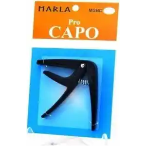 Marla MGBC-BK Gitar Kapo Kaliteli Krom Gitar Kelepçe
