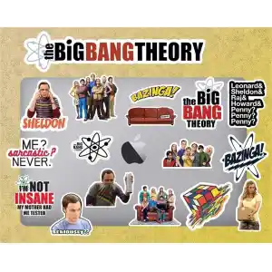 The Big Bang Theory Laptop Notebook Tablet Sticker Seti