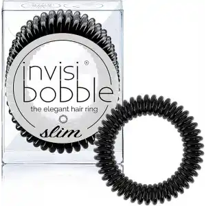 Invisibobble Slim True Black Askılı Paket Saç Lastiği