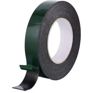 Çift Taraflı Köpük Bant Eva Montaj Bandı Siyah 36 mm x 10 Metre