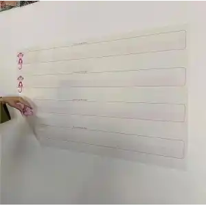 Tutunabilir Kağıt Kılavuz Çizgili Yazı Tahtası Akıllı Kağıt Tahta 100×56 Cm Yeni Müfredata Uygun