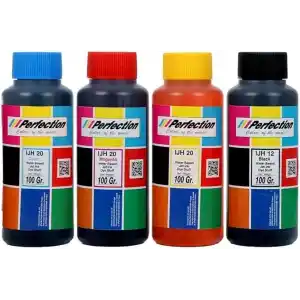 Perfection Canon Uyumlu Pi̇xma G1400-G2400-G3400 vb. Mürekkep Dolum Seti̇ 4x100 gr.