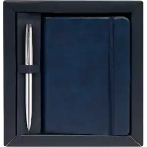 Scrikss Sıvama Kalın Kapak Defter A6 Lacivert & 108M Prestıge Tükenmezkalem